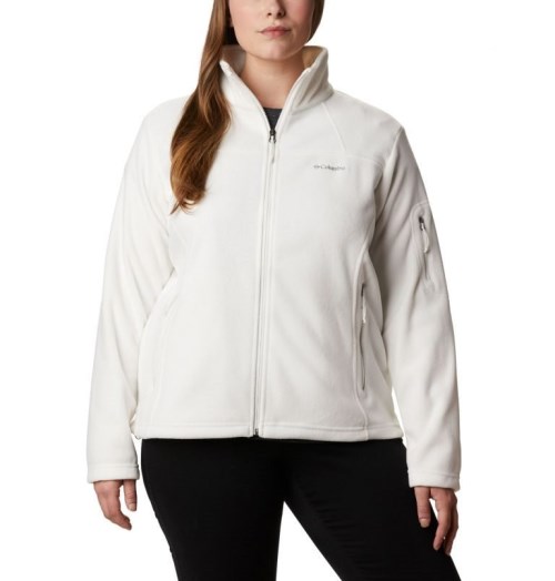 Women's Columbia Fast Trek II Jackets White | Plus Size CA-Y810A